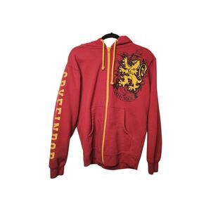 Universal Studios Gryffindor Full Zip Hoodie Red XS Wizarding World Harry Potter
